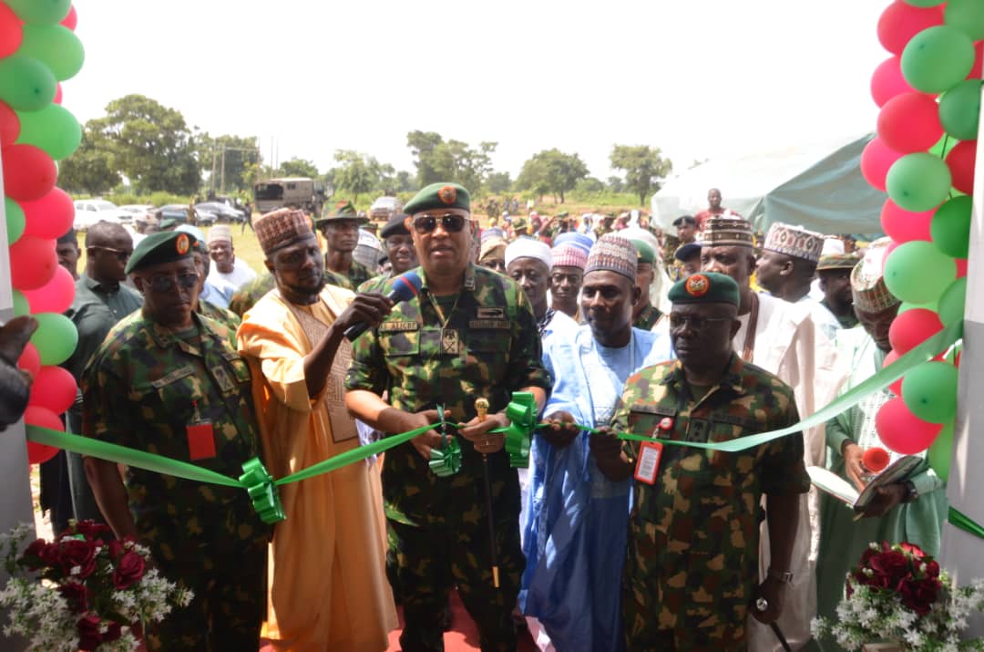 COAS Commissions Special Intervention Civil – Military Cooperation Projects In Niger State